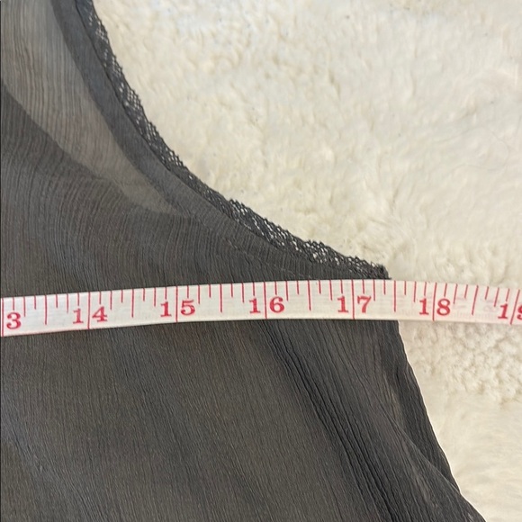 Sheer Black Sleeveless Top - Picture 5 of 7